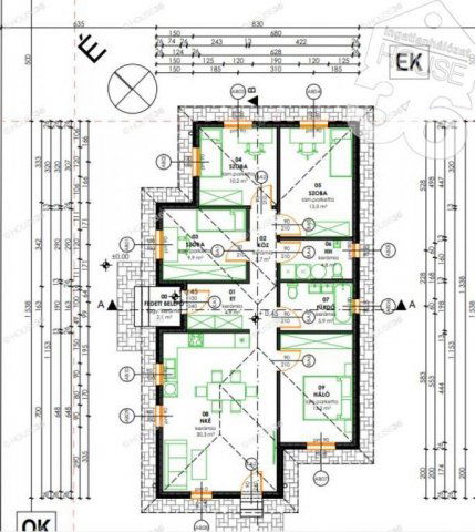 Eladó családi ház, Kecskeméten 75 M Ft, 5 szobás