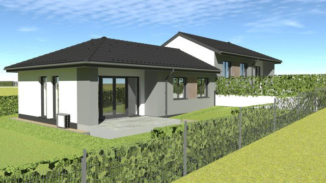 Eladó ikerház, Szombathelyen 59.9 M Ft, 1+2 szobás