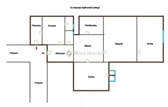 Eladó téglalakás, Budapesten, VII. kerületben 149 M Ft, 4 szobás