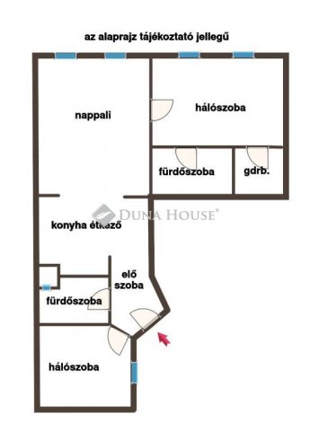 Eladó téglalakás, Budapesten, V. kerületben 327.483 M Ft