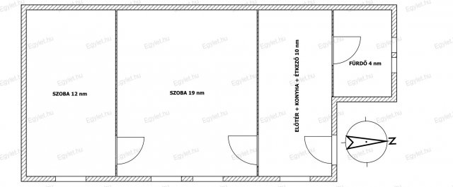 Eladó téglalakás, Budapesten, VIII. kerületben 74.9 M Ft
