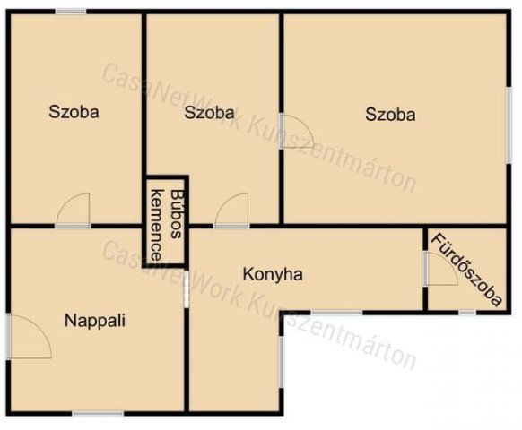 Eladó családi ház, Szelevényen 6.5 M Ft, 3 szobás