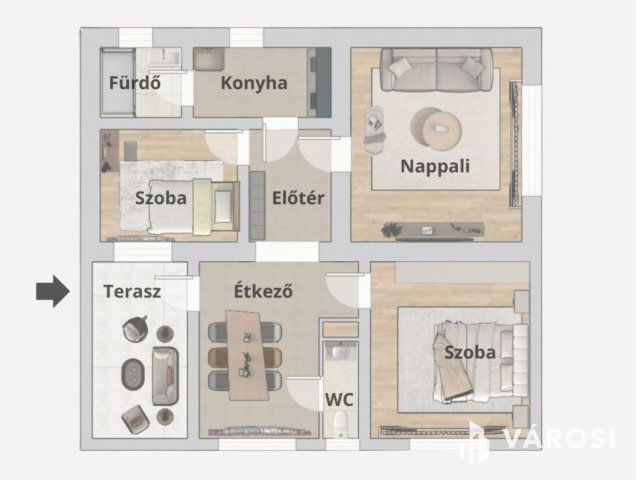 Eladó családi ház, Enyingen 35 M Ft, 3 szobás