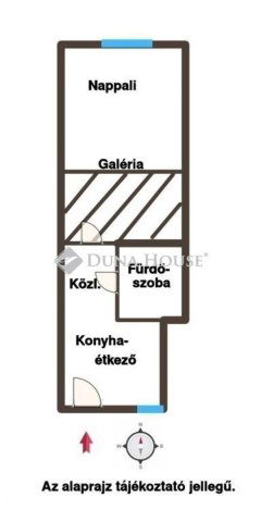 Eladó téglalakás, Budapesten, VII. kerületben 45 M Ft, 1 szobás