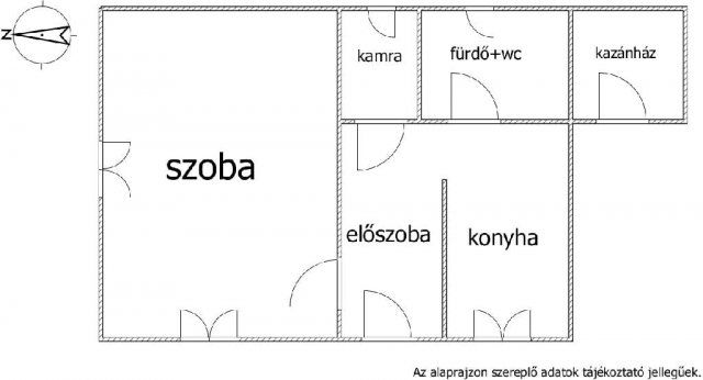 Eladó családi ház, Kapolcson 27.9 M Ft, 1 szobás