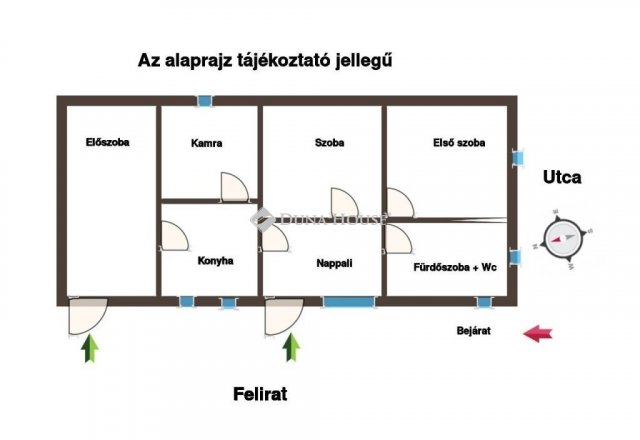 Eladó családi ház, Mezőkovácsházán 6.95 M Ft, 3 szobás