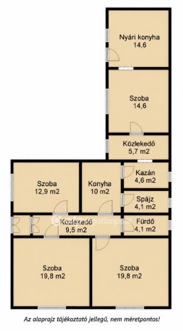 Eladó családi ház, Vámospércsen 42.9 M Ft, 4 szobás