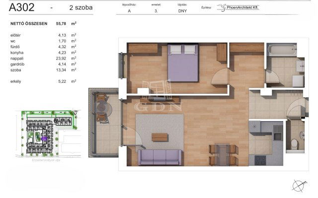 Eladó téglalakás, Budapesten, XIV. kerületben 88.75 M Ft