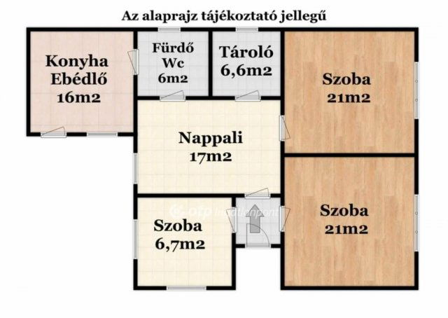 Eladó családi ház, Jándon 28.9 M Ft, 2+1 szobás
