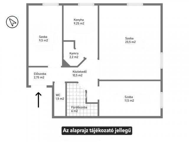 Eladó téglalakás, Győrött 81.5 M Ft, 3 szobás