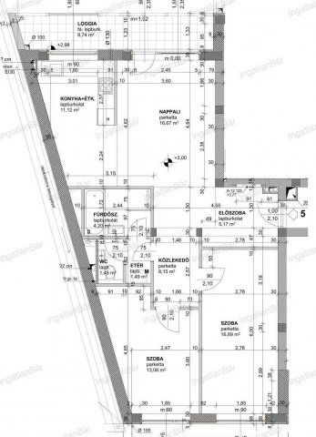 Eladó téglalakás, Nyíregyházán 79.2 M Ft, 2 szobás