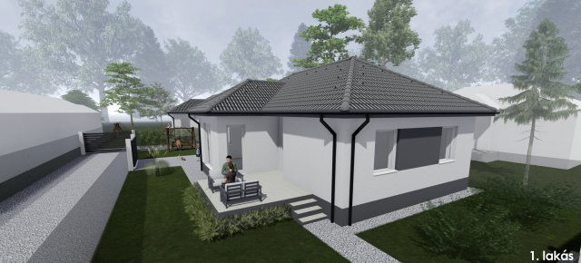 Eladó családi ház, Ráckeresztúron 72.9 M Ft, 3 szobás