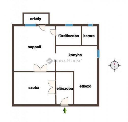 Kiadó téglalakás, albérlet, Pécsett 170 E Ft / hó, 2 szobás