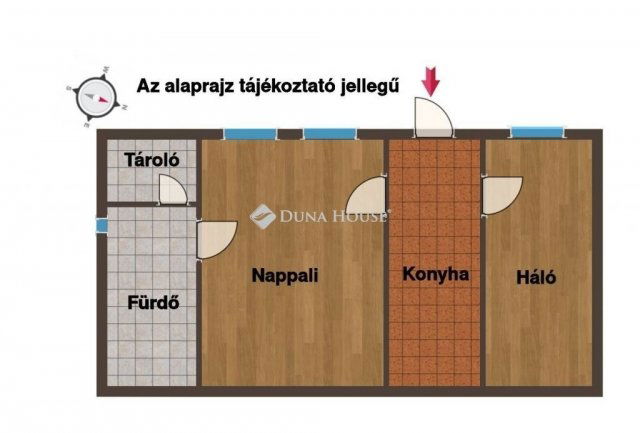 Eladó téglalakás, Budapesten, VII. kerületben 71.9 M Ft