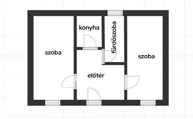 Eladó téglalakás, Budapesten, VIII. kerületben 74 M Ft, 2 szobás