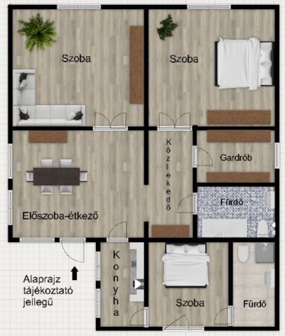 Eladó családi ház, Balatonkenesén 117.9 M Ft, 3+1 szobás
