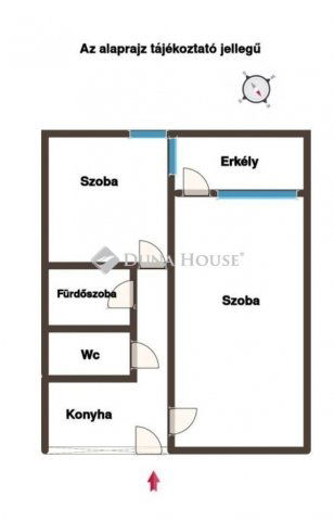 Eladó téglalakás, Szegeden 50.9 M Ft, 2 szobás