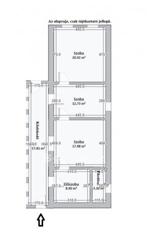 Eladó családi ház, Püspökladányban 17.7 M Ft, 3 szobás
