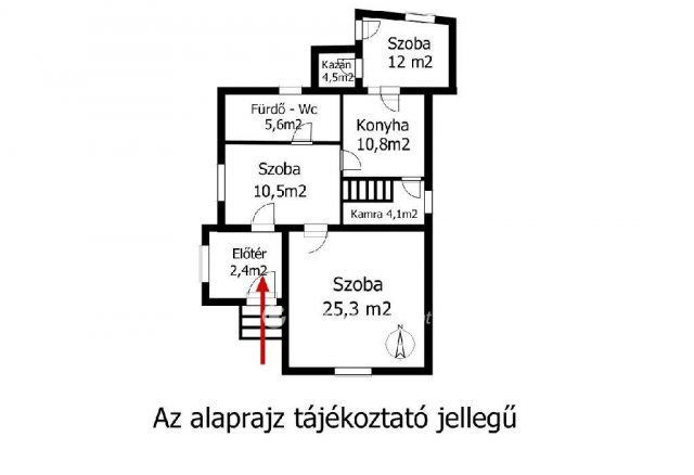 Eladó családi ház, Budapesten, XVII. kerületben 60 M Ft