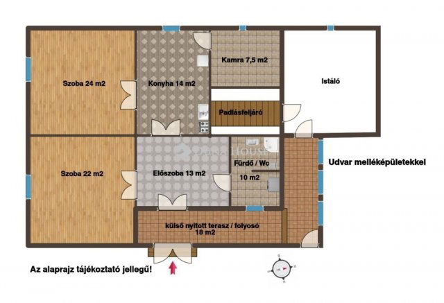 Eladó családi ház, Gádoroson 11.5 M Ft, 2 szobás