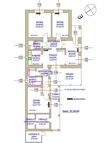 Eladó családi ház, Abádszalókban 41.9 M Ft, 3 szobás