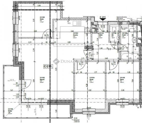 Eladó téglalakás, Budapesten, XIII. kerületben 135.75 M Ft