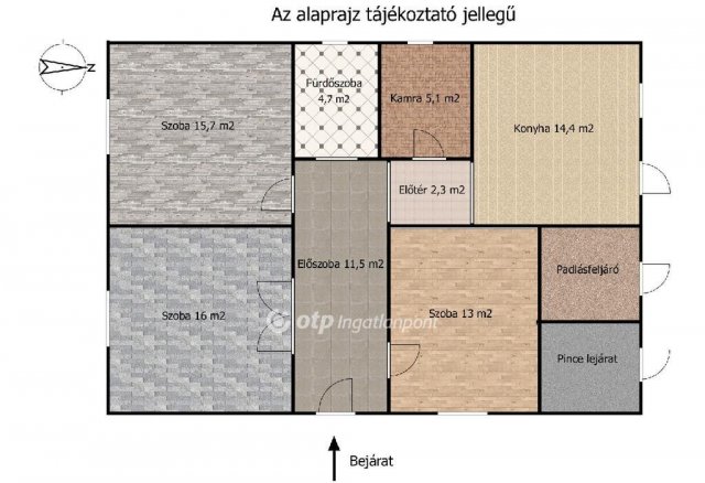 Eladó családi ház, Dömsödön 27.5 M Ft, 3 szobás