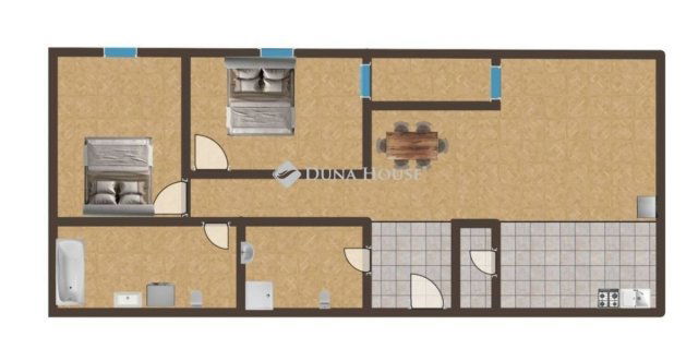 Eladó téglalakás, Budapesten, VIII. kerületben 148 M Ft