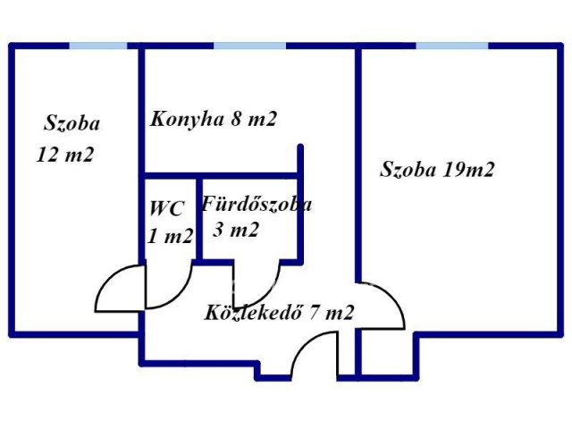 Eladó téglalakás, Eleken 16.5 M Ft, 2 szobás