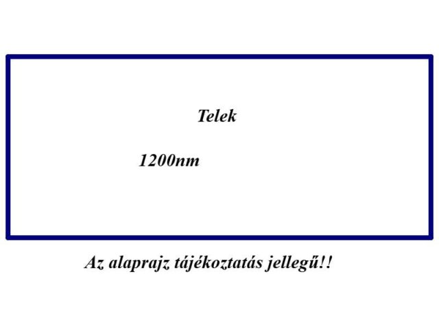 Eladó telek, Tiszagyendán 1.5 M Ft / költözzbe.hu