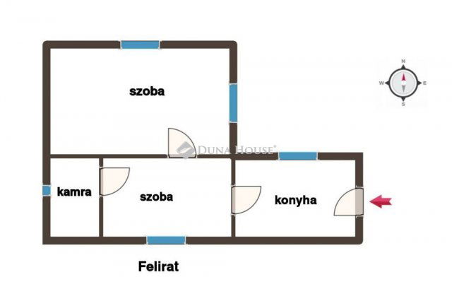 Eladó családi ház, Bicsérden 19.9 M Ft, 2 szobás