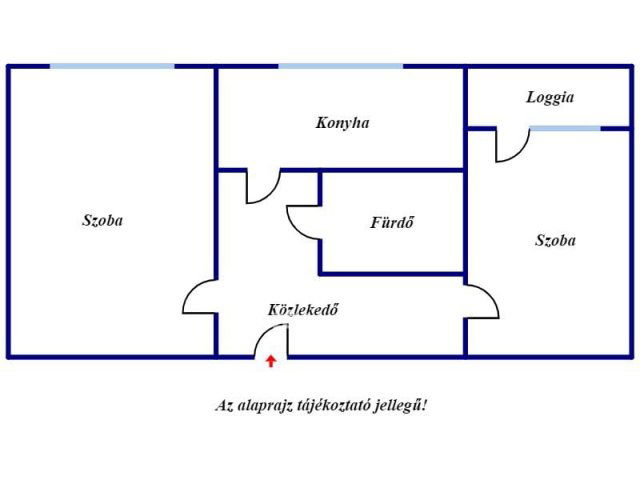 Eladó panellakás, Szegeden 43.9 M Ft, 2 szobás