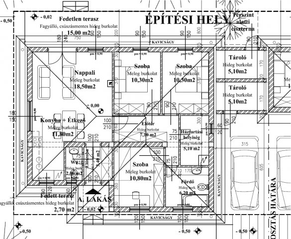Eladó ikerház, Kartalon 80 M Ft, 4 szobás / költözzbe.hu