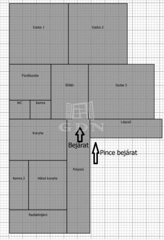 Eladó családi ház, Boldogon 34.5 M Ft, 3 szobás