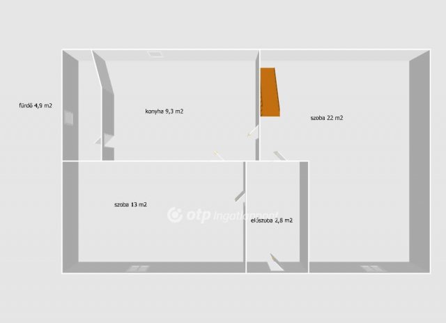 Eladó családi ház, Ürömön 120 M Ft, 2+1 szobás