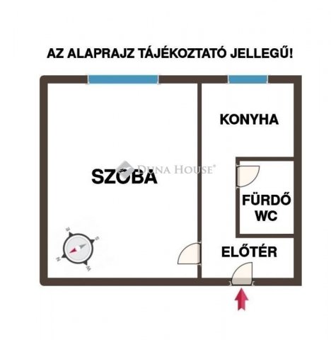 Eladó panellakás, Cegléden 36.9 M Ft, 1 szobás