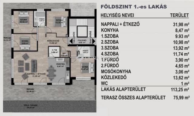 Eladó téglalakás, Budapesten, XI. kerületben, Rétkerülő úton