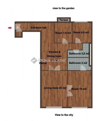 Kiadó téglalakás, albérlet, Budapesten, VII. kerületben