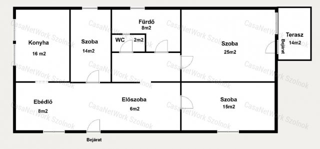 Eladó családi ház, Szolnokon 69 M Ft, 3 szobás