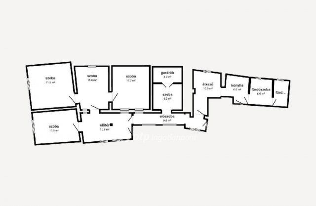 Eladó családi ház, Nábrádon 19 M Ft, 3+2 szobás