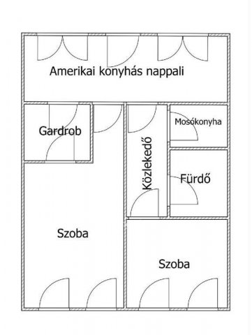 Eladó téglalakás, Egerben 62.9 M Ft, 1+2 szobás