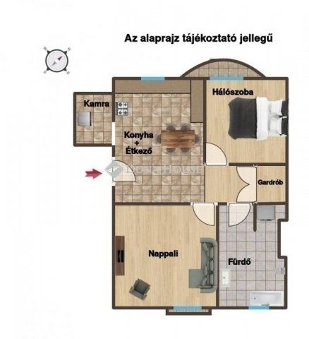 Eladó téglalakás, Budapesten, XVIII. kerületben 68 M Ft