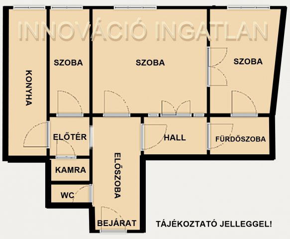 Eladó téglalakás, Budapesten, XIV. kerületben 74.9 M Ft