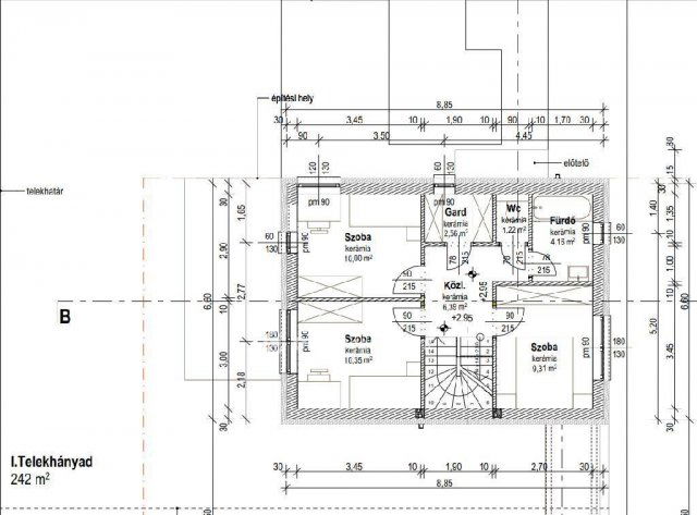Eladó ikerház, Máriakálnokon 74.9 M Ft, 4+1 szobás