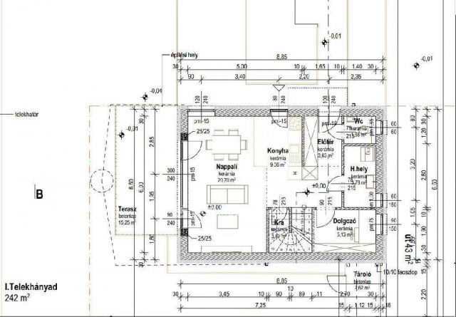 Eladó családi ház, Máriakálnokon 74.9 M Ft, 4+1 szobás