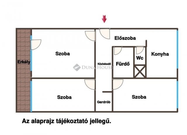 Eladó téglalakás, Budapesten, XVI. kerületben 79.56 M Ft
