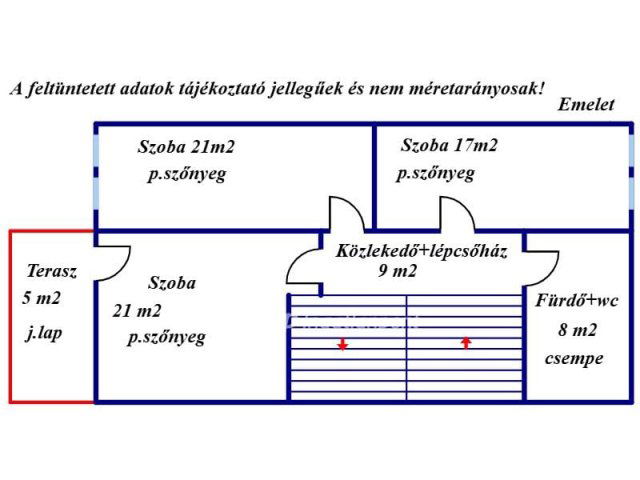 Eladó családi ház, Diósjenőn 64.9 M Ft, 3 szobás