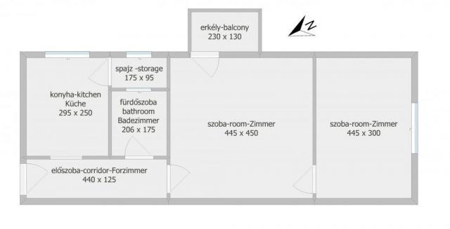 Eladó téglalakás, Salgótarjánban 8.8 M Ft, 2 szobás