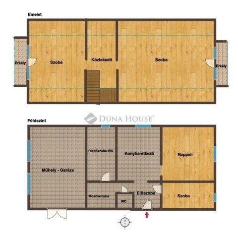 Eladó mezogazdasagi ingatlan, Cserkeszőlőn 46.5 M Ft, 4 szobás