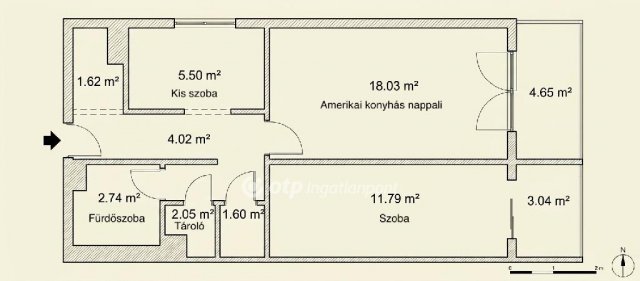 Eladó panellakás, Budapesten, XI. kerületben 79.9 M Ft
